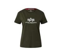 Alpha Industries New Basic Big Logo T-Shirt Camisetas Talla XL - Verde
