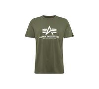 ALPHA INDUSTRIES Camiseta oliva / blanco XXXL oliva / blanco