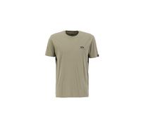 ALPHA INDUSTRIES Camiseta oliva / negro M oliva / negro