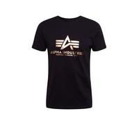 ALPHA INDUSTRIES Camiseta oro / negro M EUR