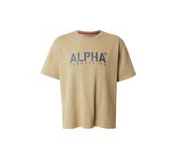 ALPHA INDUSTRIES Camiseta piedra / caqui M EUR