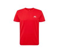 ALPHA INDUSTRIES Camiseta rojo claro / blanco S EUR