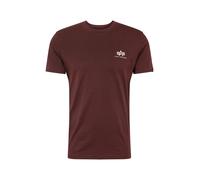ALPHA INDUSTRIES Camiseta rojo vino / blanco S EUR