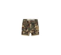 Alpha Industries Camo Crew Shorts Pantalones cortos Talla 34 - Camuflaje de bosque