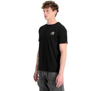 Alpha Industries Camo Logo Puff Print BP T para Hombre Black L