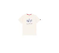 Alpha Industries Camo Puff Print T-Shirt Camisetas Talla 2XL - Blanco