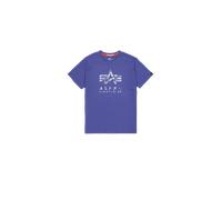 Alpha Industries Camo Puff Print T-Shirt Camisetas Talla M - Púrpura