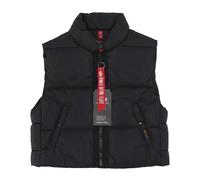 Alpha Industries - Chaleco Acolchado Negro Sin Mangas - Jackets - Mujer - Negro - M -