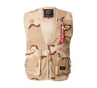 ALPHA INDUSTRIES Chaleco arena / beige claro / rojo L arena / beige claro / rojo