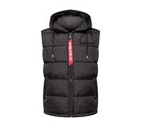 Alpha Industries chaleco con capucha FD para hombre Black