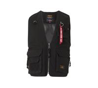 ALPHA INDUSTRIES Chaleco negro S negro