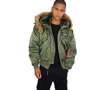 Alpha Industries 45/P Hooded Jackets Talla S - Verde oliva