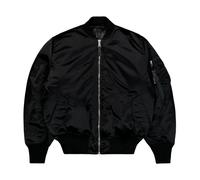 Alpha Industries - Chaqueta Bomber de Vuelo Ma-1 Base - Jackets - Hombre - Negro - L -