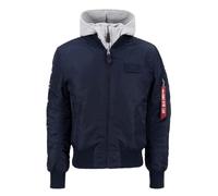 Alpha Industries Chaqueta bomber MA-1 D-Tec SE para hombre Ultra Navy