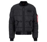 ALPHA INDUSTRIES Chaqueta de entretiempo 'MA-1' negro L negro