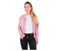 Alpha Industries Chaqueta bomber MA-1 TT para mujer Silver Pink