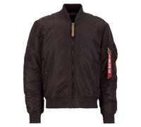 Alpha Industries Chaqueta Bomber MA-1 VF 59 para Hombre Bombardero y Vuelo, Hunter Brown, XL