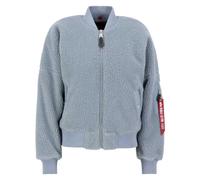 Alpha Industries MA-1 VF Teddy Chaquetas Talla XS - Gris azul