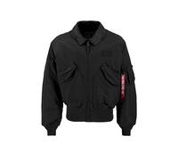 Alpha Industries Chaqueta CWU Patch SV para Hombre Bombardero y Vuelo, Black, XXL