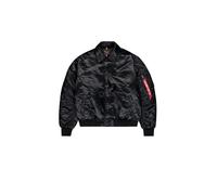 ALPHA INDUSTRIES Chaqueta de entretiempo antracita / negro, Talla M