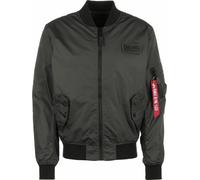 ALPHA INDUSTRIES MA-1 TTC Chaqueta, Gris (Greyblack-136), M para Hombre