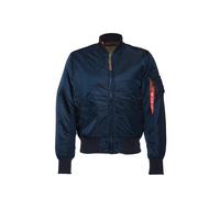 ALPHA INDUSTRIES Chaqueta de entretiempo azul oscuro / rojo L azul oscuro / rojo