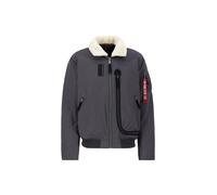 ALPHA INDUSTRIES Chaqueta de entretiempo crema / gris L crema / gris
