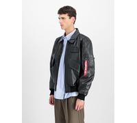 Alpha Industries CWU-45/P Leather MODify Chaquetas bomber Talla M - Negro
