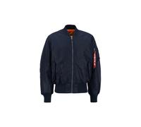 ALPHA INDUSTRIES Chaqueta de entretiempo 'MA-1' azul noche / naranja L azul noche / naranja