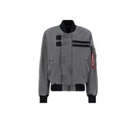 Alpha Industries Ma-1 Combat Black Talla: XL | Bombers Outlet | Hombre | Negro