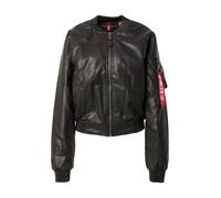 ALPHA INDUSTRIES Chaqueta de entretiempo 'MA-1 FL' negro M negro