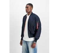 ALPHA INDUSTRIES Chaqueta de entretiempo 'MA-1 Heritage' azul oscuro XS EUR