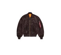 ALPHA INDUSTRIES Chaqueta de entretiempo 'MA-1 Heritage' marrón oscuro / naranja XL marrón oscuro / naranja