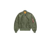 Bomber Alpha Industries MA-1 para hombre Ref. 100101-01 Color Verde Talla L