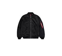 ALPHA INDUSTRIES Chaqueta de entretiempo 'Ma-1' negro M-L negro