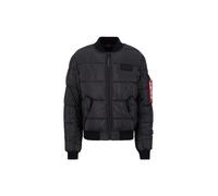 ALPHA INDUSTRIES Chaqueta de entretiempo 'MA-1' negro S negro