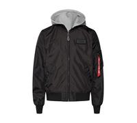 ALPHA INDUSTRIES Chaqueta de entretiempo 'MA-1 TT' gris moteado / negro M gris moteado / negro
