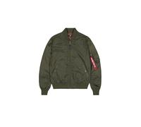 Alpha Industries Chaqueta de vuelo para hombre MA-1 TT Verde oscuro L