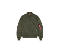 ALPHA INDUSTRIES Flight Jacket|MA-1 TT Chaqueta Bomber, Verde (Dark Green 257), XXXL para Hombre