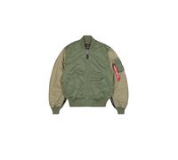 Alpha Industries MA-1 Camo Back Embroidery Chaquetas bomber Talla XS - Verde oliva