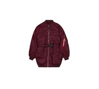 Alpha Industries MA-1 Long Chaqueta bomber para mujer Dark Cherry XS