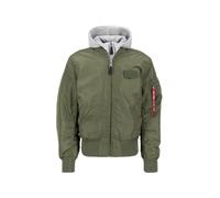 Alpha Industries MA-1 D-Tec Hood Chaquetas bomber Talla XL - Verde oliva