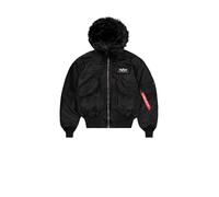 ALPHA INDUSTRIES Chaqueta de invierno '45P' negro / blanco L EUR
