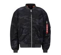 Alpha Industries MA-1 CS Camo Chaquetas bomber Talla L - Camuflaje negro