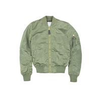 Alpha Industries Chaqueta de mujer MA-1 VF LW Mujer Verde salvia/Oro XS
