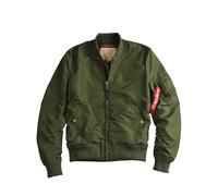 Alpha Industries Chaqueta de vuelo para hombre MA-1 TT Verde oscuro L