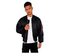 Alpha Industries - Chaqueta para hombre MA-1 negro Negro large