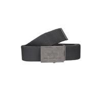 ALPHA INDUSTRIES Cinturón gris oscuro / plata 80-105 EUR
