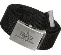 Alpha Heavy Duty Belt 4 cm Cinturón, Black, Talla única para Hombre