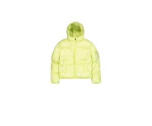 Alpha Industries Cloud Puffer Bomber Chaquetas de invierno Talla L - Verde menta